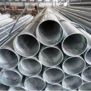Un buon prezzo. alta densità galvanizzata laminata a caldo di gi A53 del tubo d'acciaio 6m di 100mm per costruzione in linea