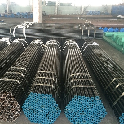 Tubo senza cuciture dell'oleodotto della metropolitana d'acciaio del carbonio del giro del nero di api 5L A333 Gr.6