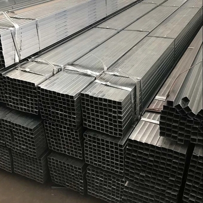 50mm*50mm tubo vuoto d'acciaio nero inossidabile senza cuciture del quadrato 304 316L per la decorazione
