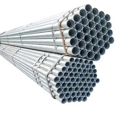 Good price Q235 Q345 A53 2 pollici Sch40 10FT tubo di acciaio galvanizzato rotondo laminato a caldo per tubi di riscaldamento in serra in linea