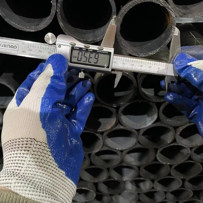 Verniciatura in nero tubo senza cuciture a freddo con parete spessa e stato di consegna
