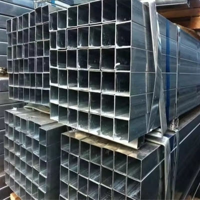 Good price Q235 Q345 Tubo quadrato di acciaio galvanizzato saldo a caldo per trasportare fluidi in linea