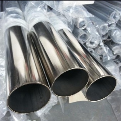 Tubo in acciaio inossidabile 304 in argento lucido lunghezza 3000 mm-12000 mm