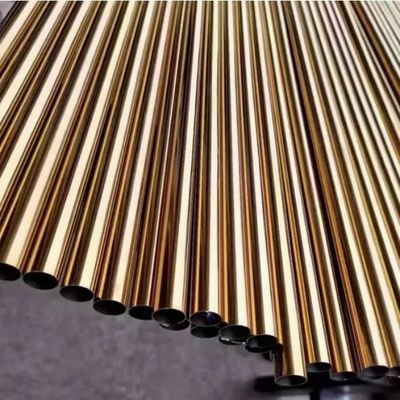 Un buon prezzo. 304 304L Tubo in acciaio inossidabile saldato per decapaggio e raddrizzatura per decorazioni architettoniche in linea