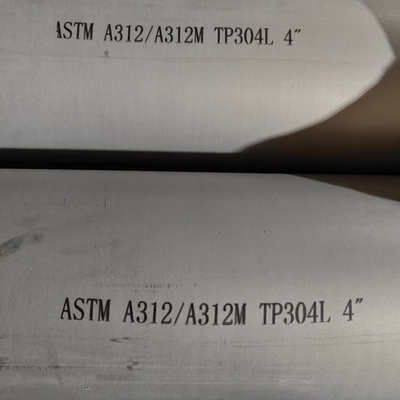 Un buon prezzo. Tubo in acciaio inossidabile senza saldatura ASTM TP304L, finitura opaca decapata per decorazioni architettoniche in linea