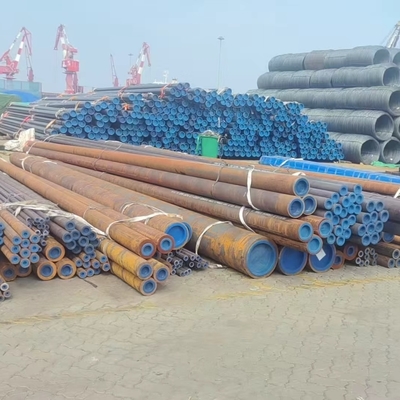 Tubo in acciaio al carbonio senza saldatura ASTM A106B, lunghezza 6-12m, zincato