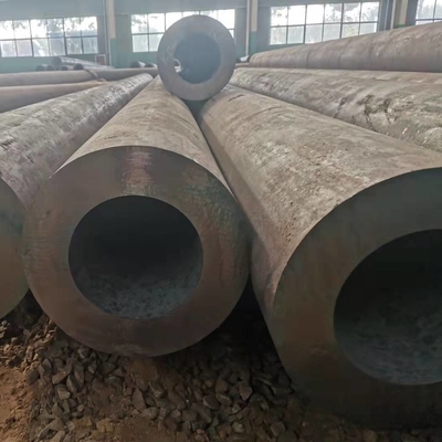 Grande diametro di ASTM A53 api 5L laminato a caldo intorno al tubo rotondo d'acciaio a basso tenore di carbonio ed alla metropolitana senza cuciture trafilati a freddo neri del quadrato