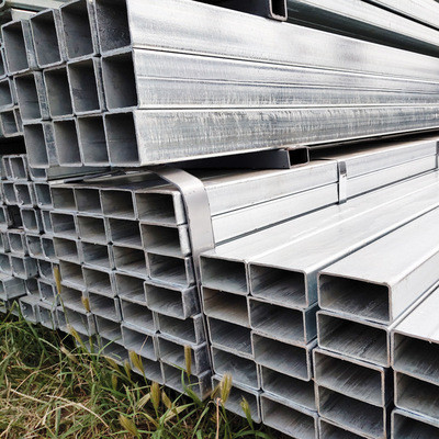La sezione immersa calda ERW saldato laminato a caldo della cavità dello zinco 30g 40g 50g 60g Q345 Q235 Q345 di ASTM ha galvanizzato il tubo d'acciaio