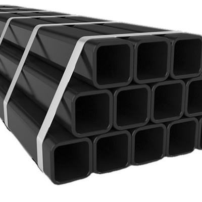 Q345 ha saldato il tubo delicato senza cuciture del acciaio al carbonio/tubo d'acciaio nero di /rectangular del tubo d'acciaio del quadrato di ERW