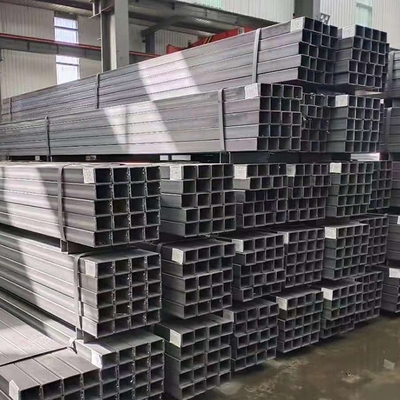 Good price Metropolitana strutturale d'acciaio d'acciaio nera laminata a caldo 40*60 di rettangolo ASTM 179 ERW in linea