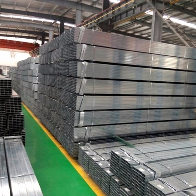 Tubatura rettangolare galvanizzata a 3 pollici di Panels Square And del recinto di acciaio dolce della parete sottile
