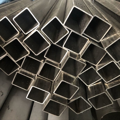 Metropolitane quadrata del tubo di acciaio inossidabile 321 metropolitana rettangolare di 100mm x di 100mm