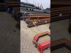Tubo in acciaio al carbonio senza saldatura ASTM A106B, grande diametro, stock, lunghezza variabile 6-12m